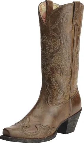 Ariat RoundUp Wingtip Sandstone 10015290