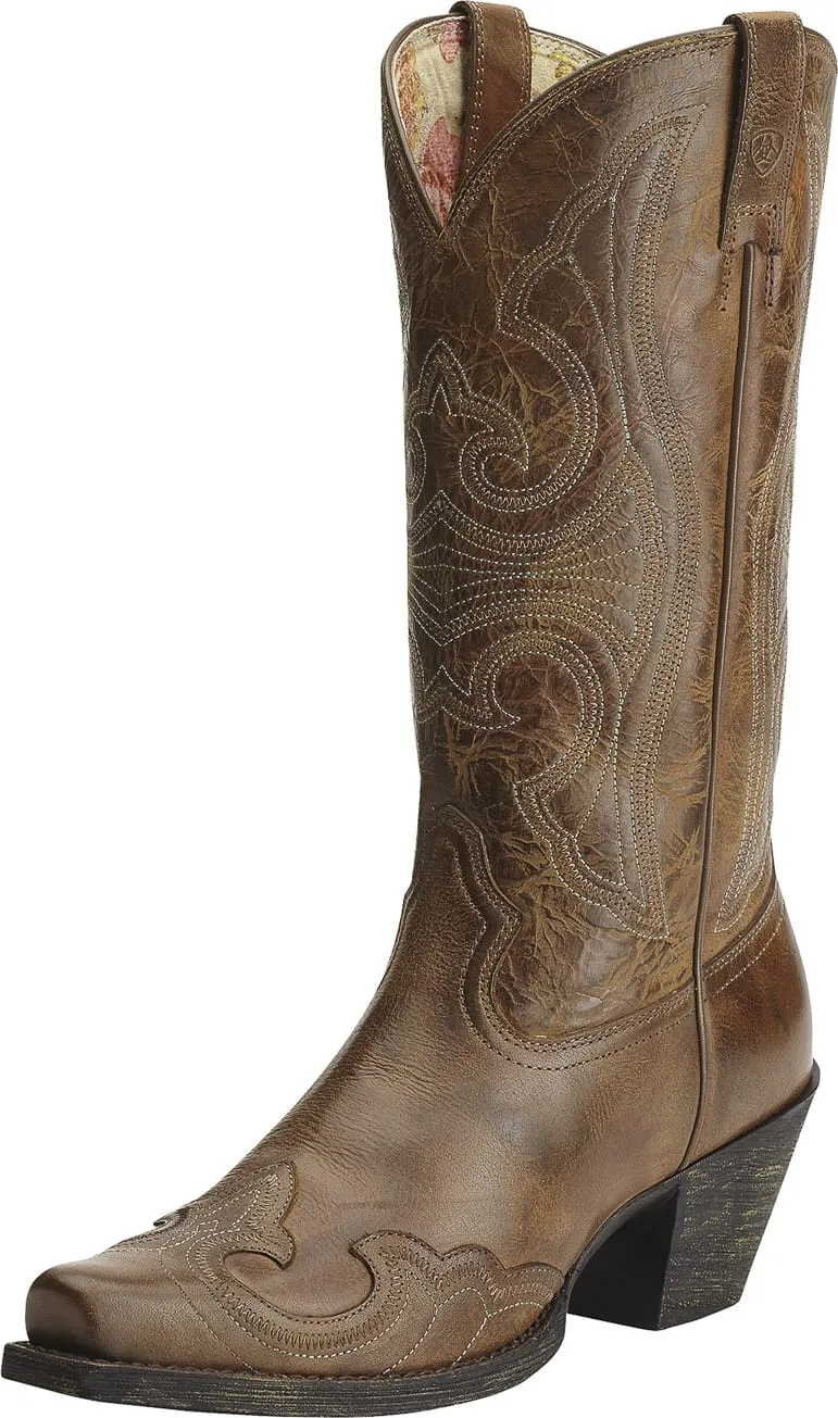 Ariat RoundUp Wingtip Sandstone 10015290