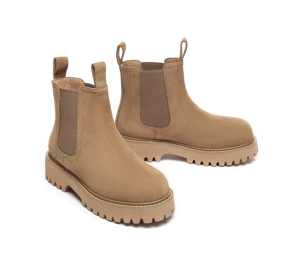 AUSTRALIAN SHEPHERD® UGG Boots Chelsea Block Heel Chana