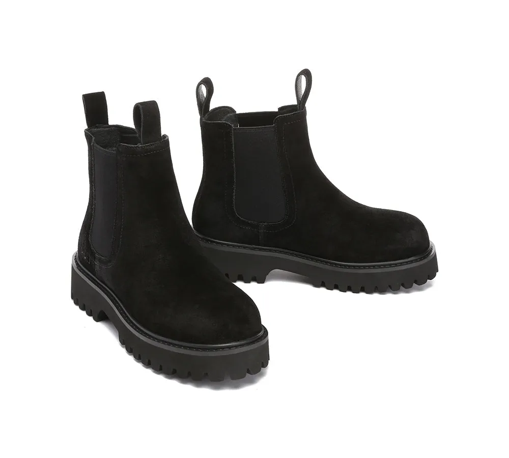 AUSTRALIAN SHEPHERD® UGG Boots Chelsea Block Heel Chana