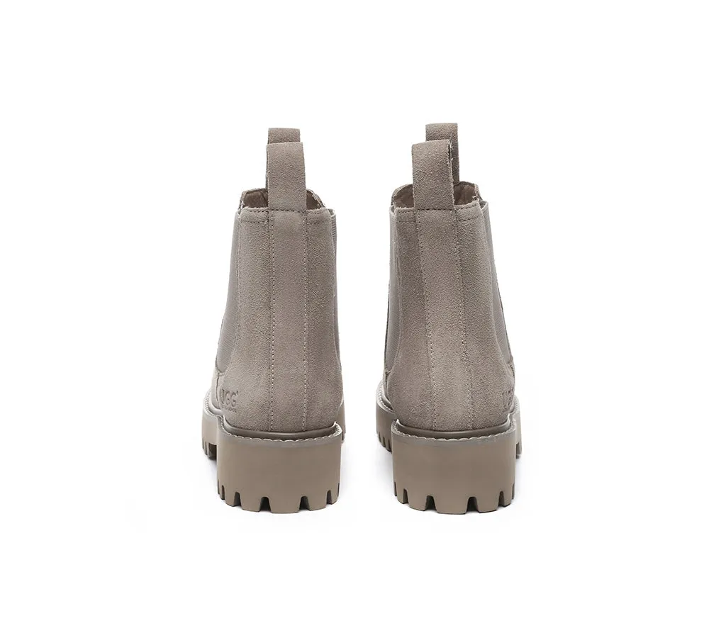 AUSTRALIAN SHEPHERD® UGG Boots Chelsea Block Heel Chana