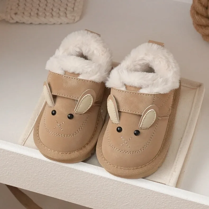 Baby Plush Snow Boots - Bunny