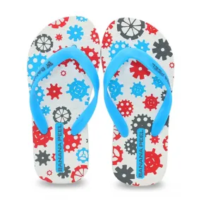 Banana Peel Boys Slippers Kids Glitchy Bots - Grinding Gears