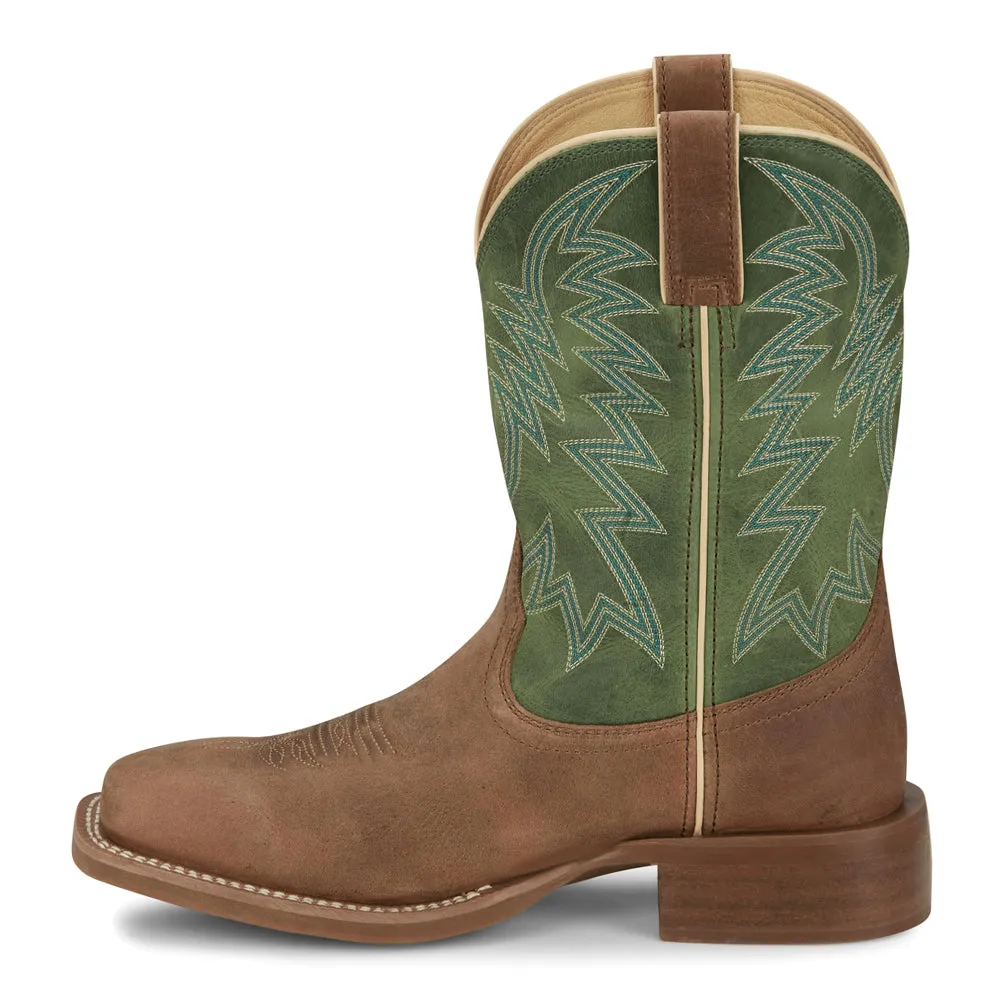 Big Bucks 11 Inch Wide Square Toe Cowboy Boots