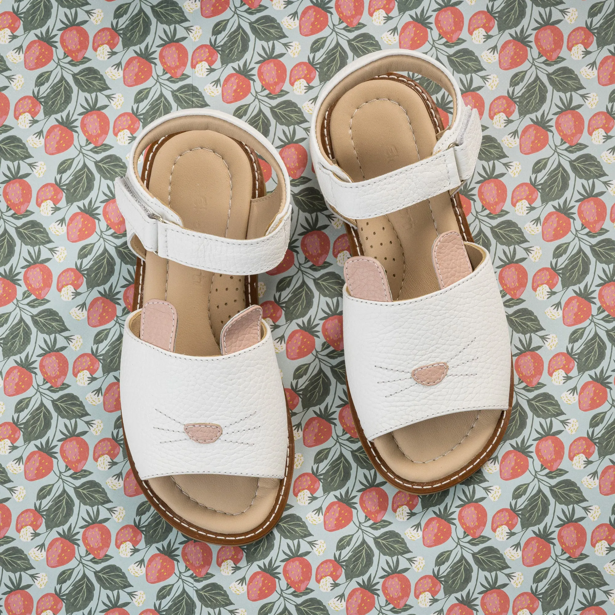 Bunny Sandal White