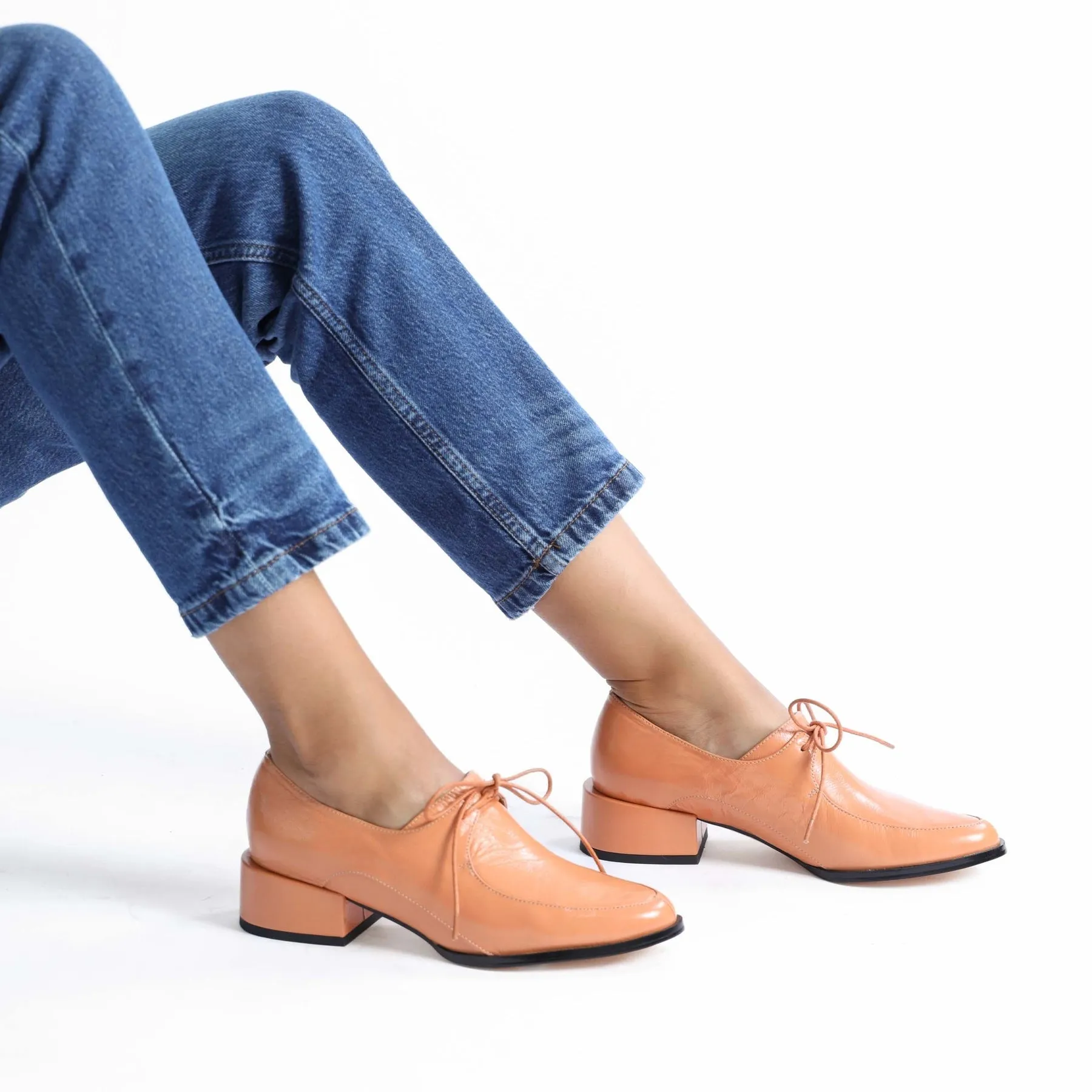 CASI LEATHER DERBY LOAFERS