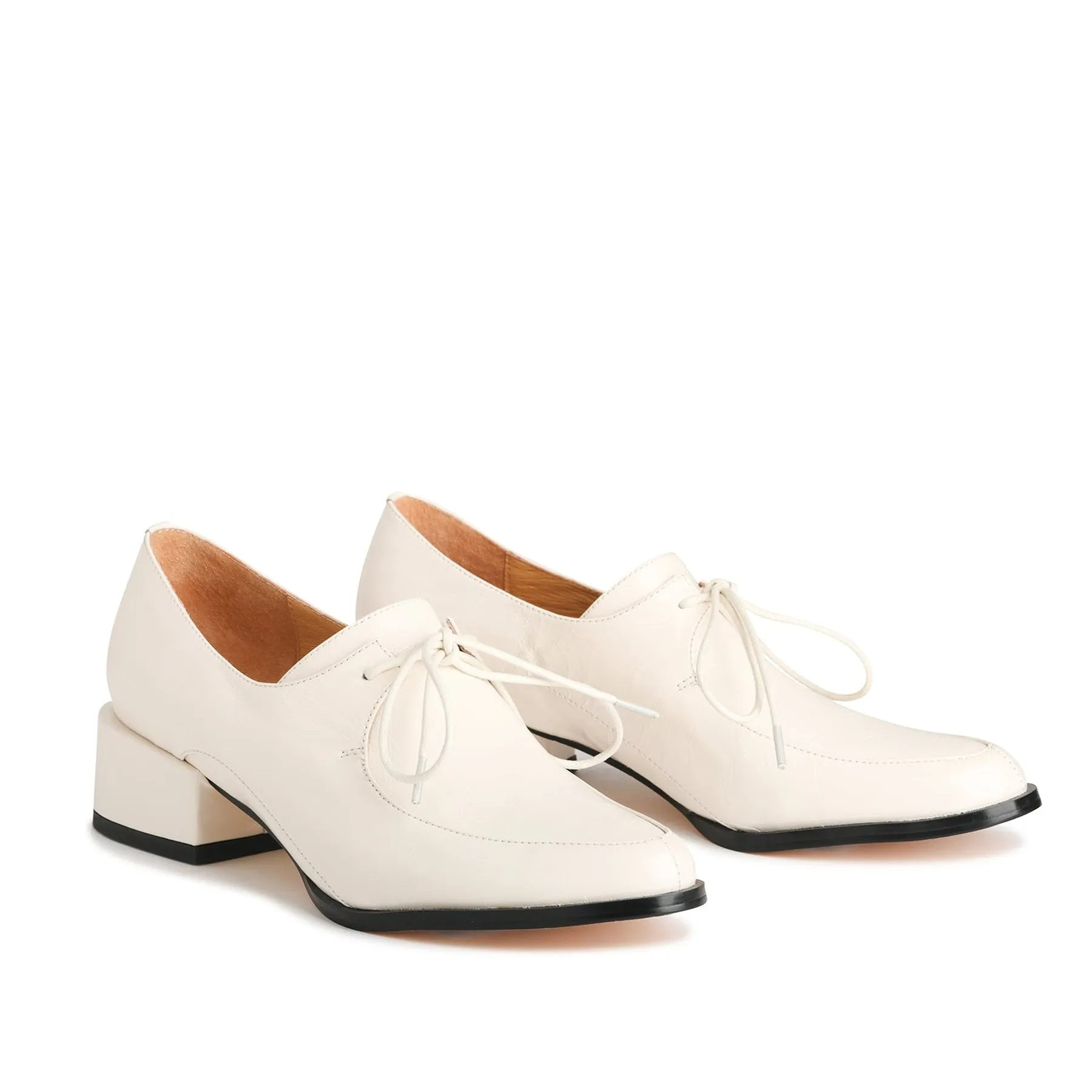 CASI LEATHER DERBY LOAFERS