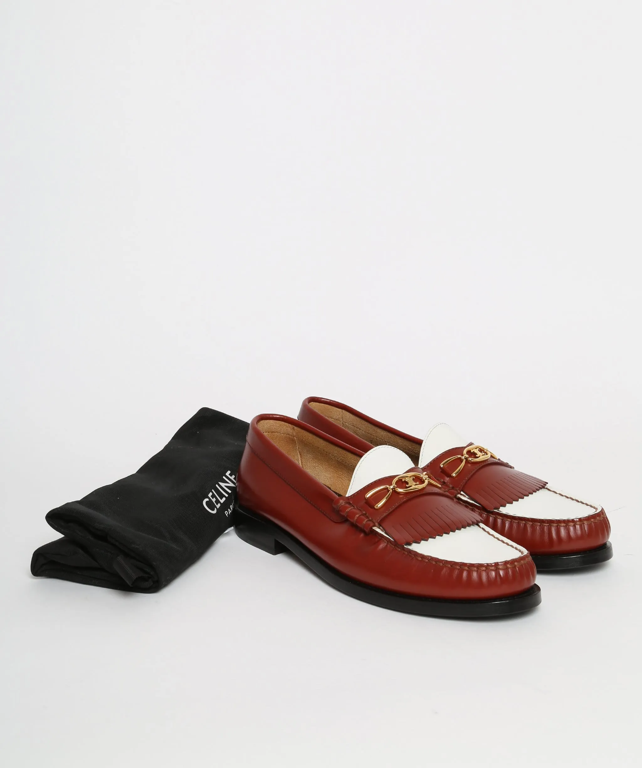 CELINE LUCO MAILLONS TRIOMPHE LOAFER size 38