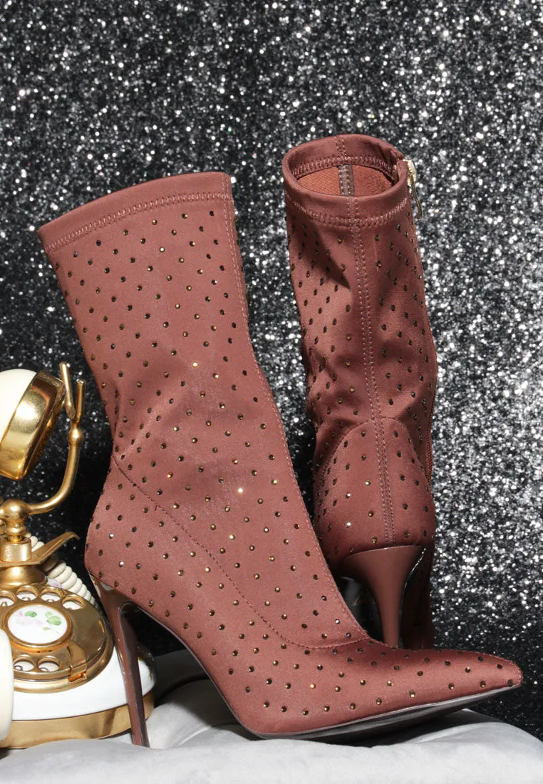 cheugy embellished ankle boots