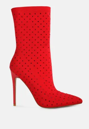 cheugy embellished ankle boots