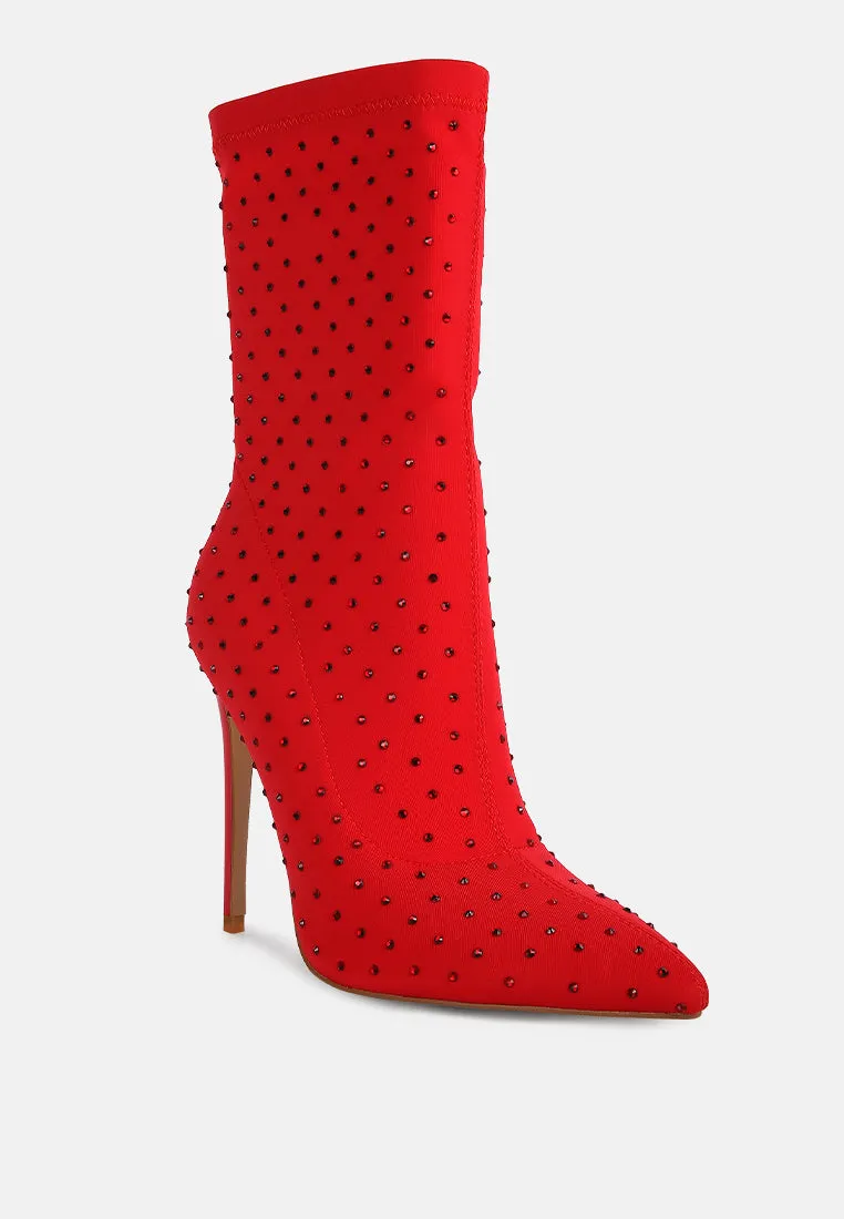 cheugy embellished ankle boots