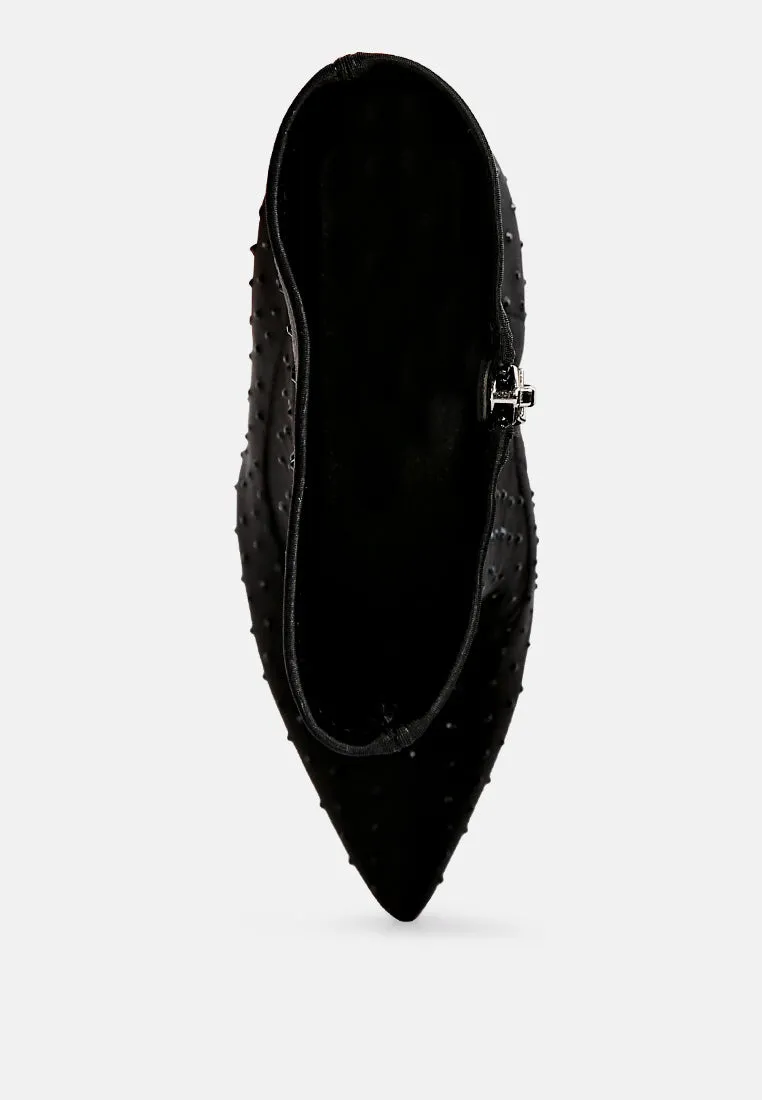 cheugy embellished ankle boots