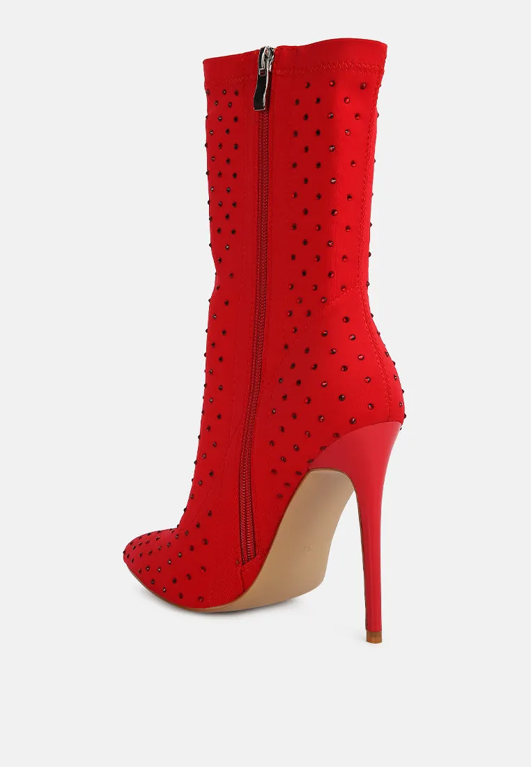 cheugy embellished ankle boots