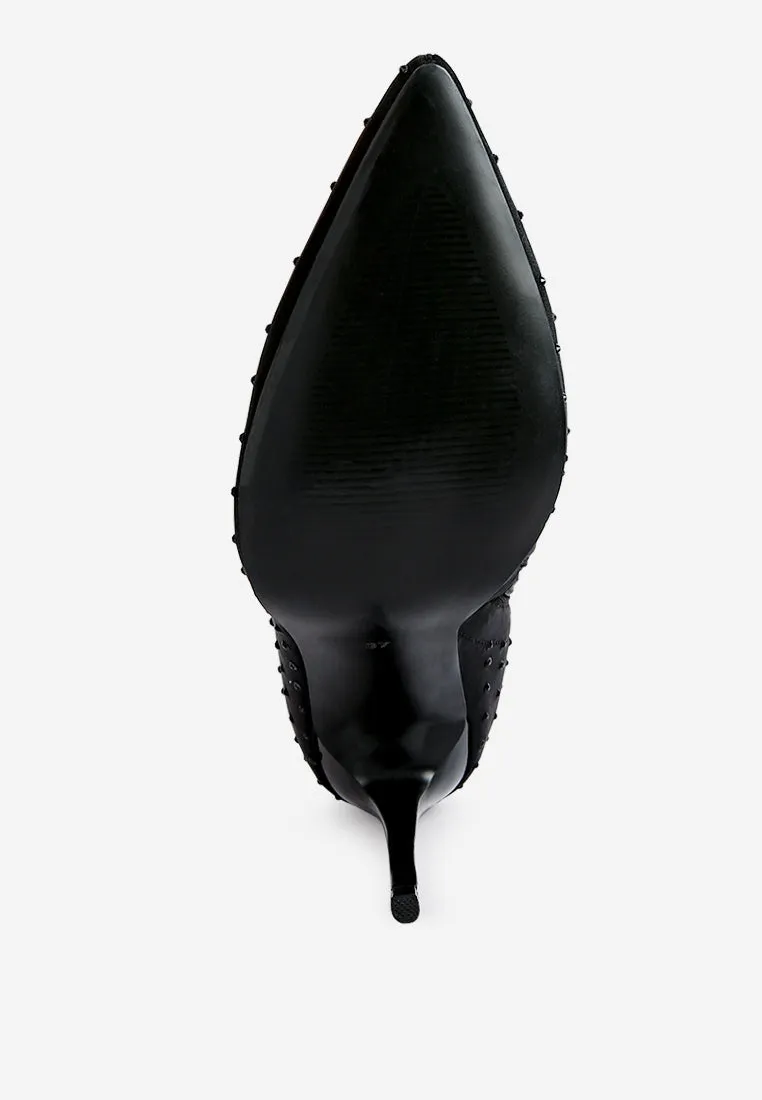 cheugy embellished ankle boots