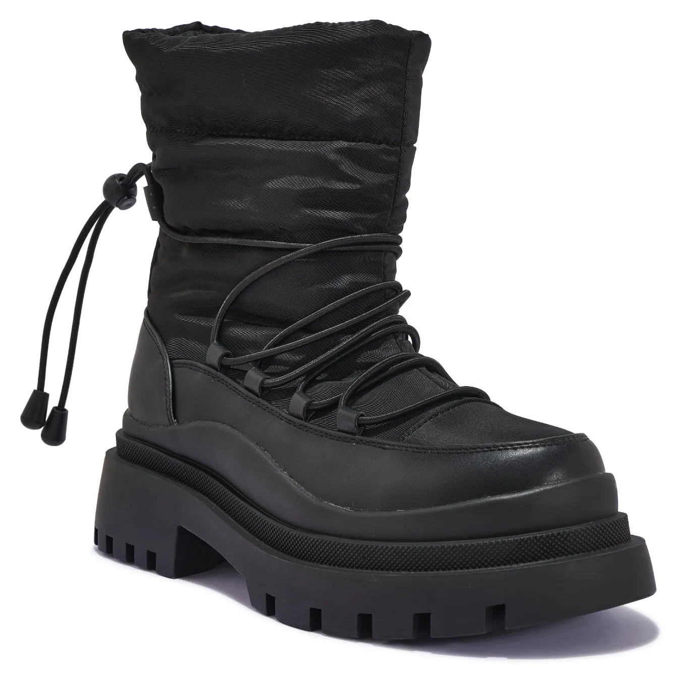 CHILLI2 CHUNKY DOUBLE TIE UP SNOW BOOT