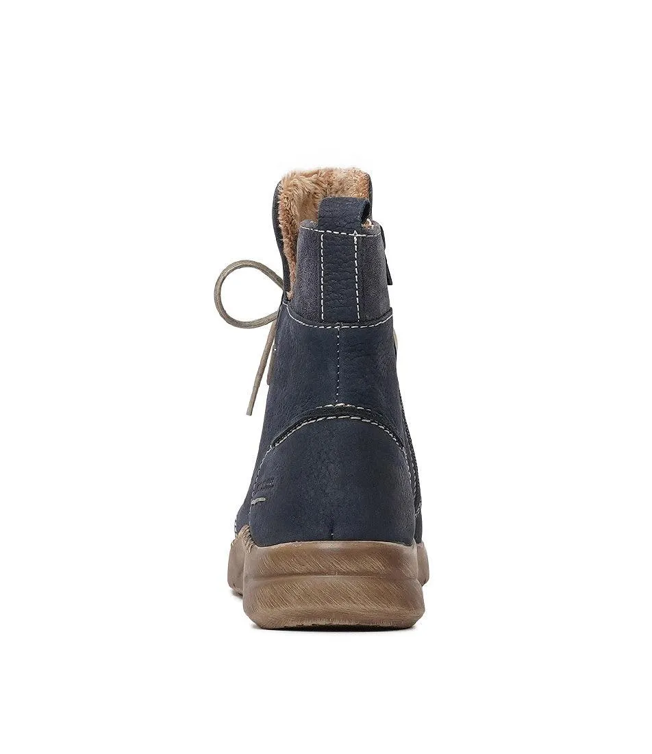 Conny 53 Ocean Suede Ankle Boots