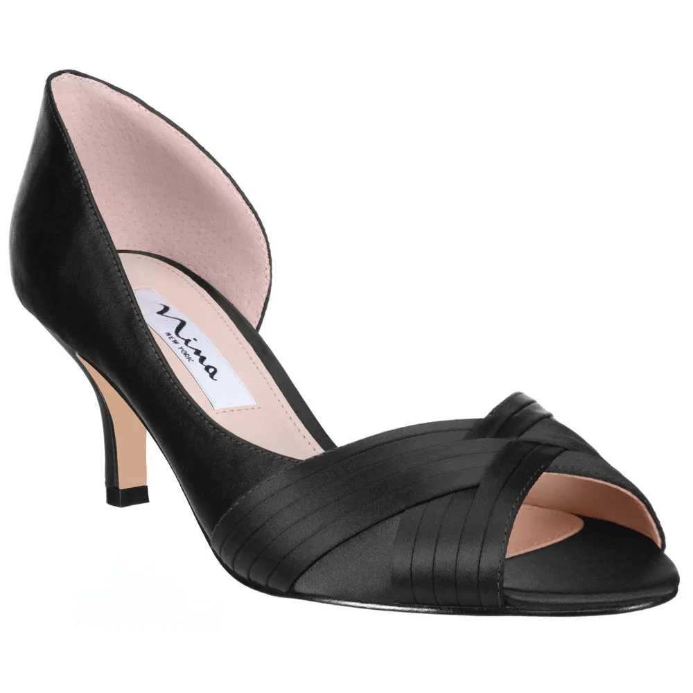 Contesa Peep Toe Evening Pumps