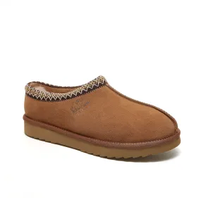 COOPER - MEN'S WOMEN'S UNISEX SLIP-ON SLIPPER - AUSTRALIAN MERINO SHEEPSKIN