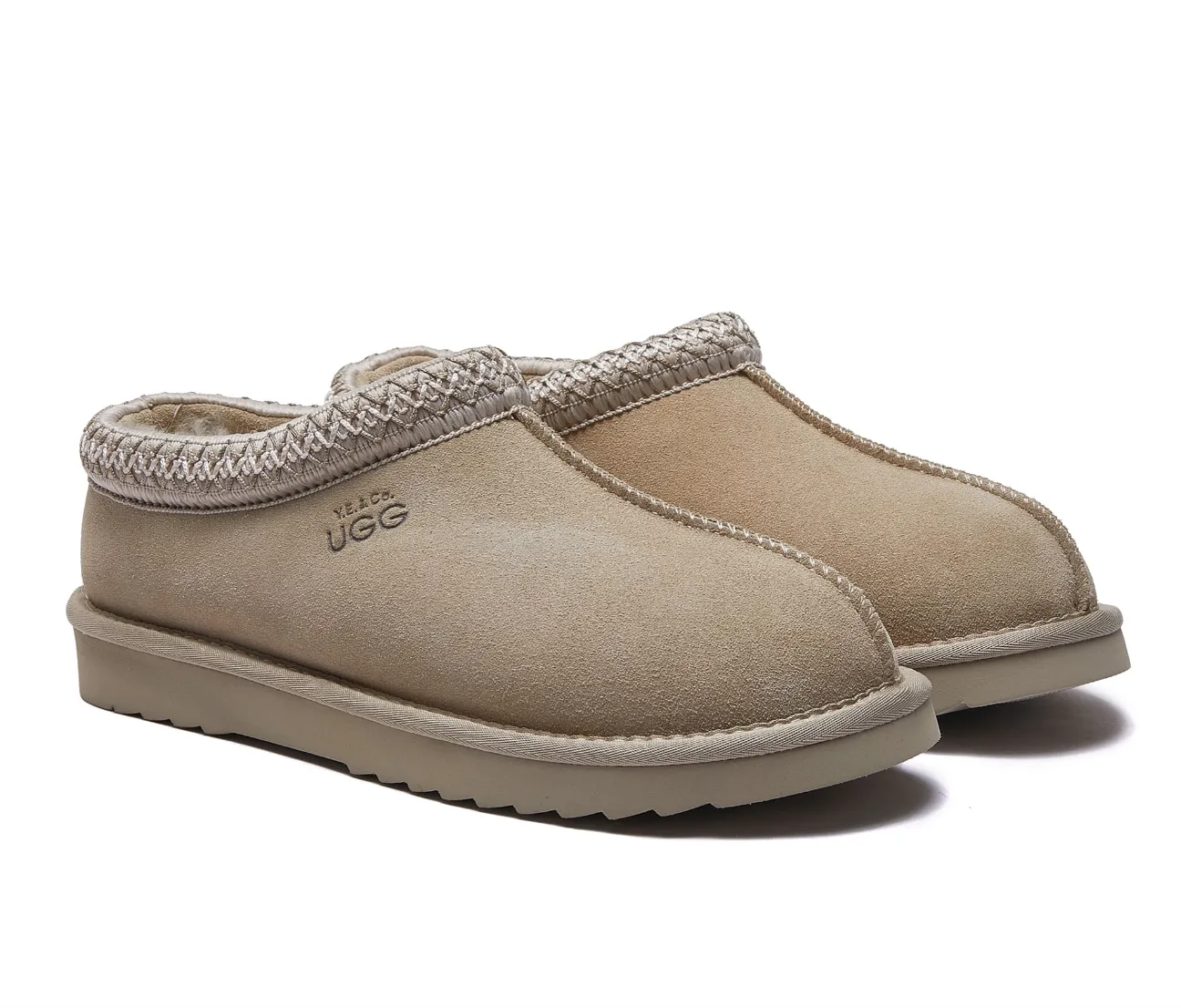 COOPER - MEN'S WOMEN'S UNISEX SLIP-ON SLIPPER - AUSTRALIAN MERINO SHEEPSKIN