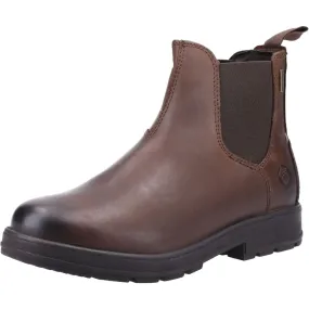 Cotswold FARMINGTON Brown Mens Full Grain Leather Boots