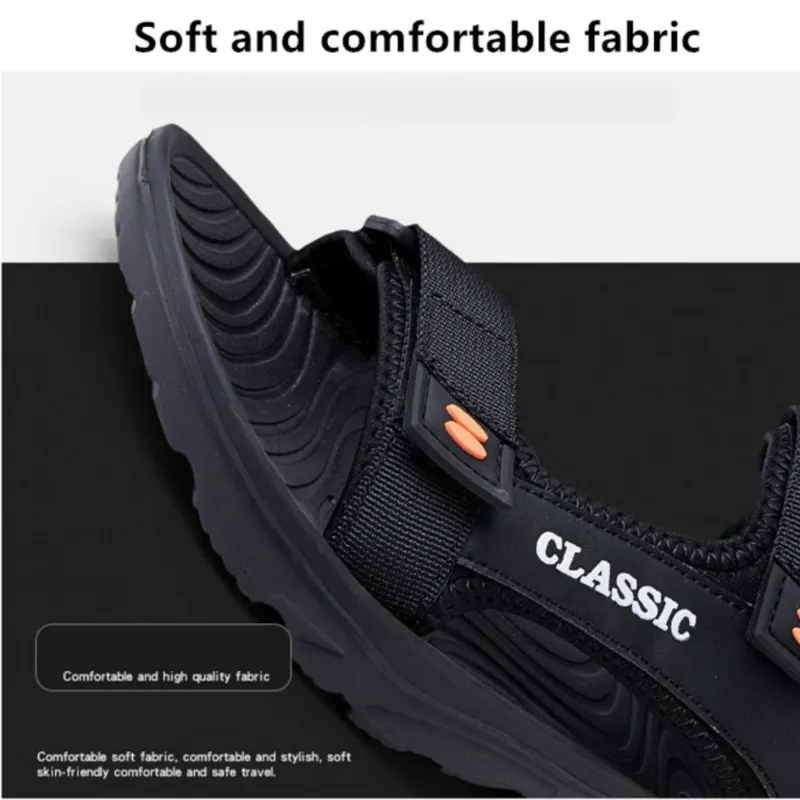 Cuzcare Orthopedic Men Sandal Arch Support Breathable Comfortable Lightweight Non Slip Sandal