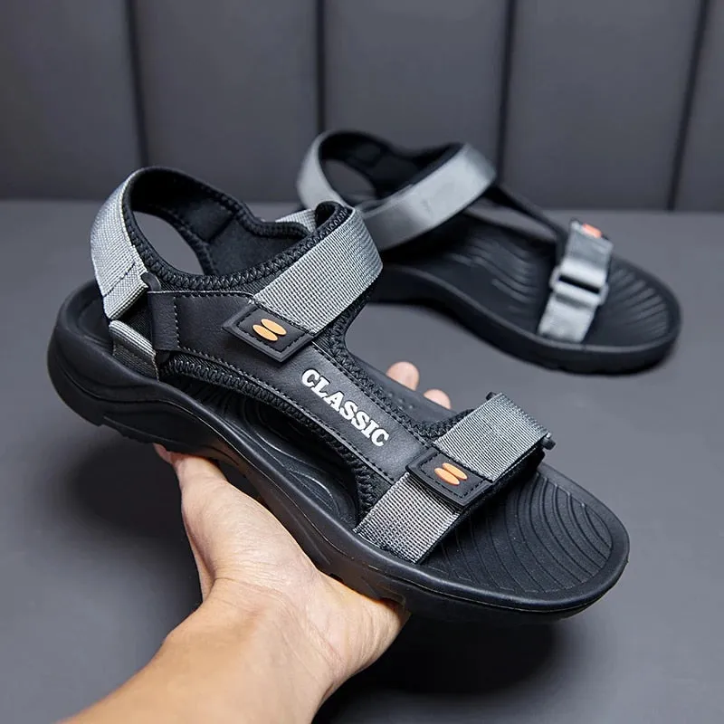 Cuzcare Orthopedic Men Sandal Arch Support Breathable Comfortable Lightweight Non Slip Sandal