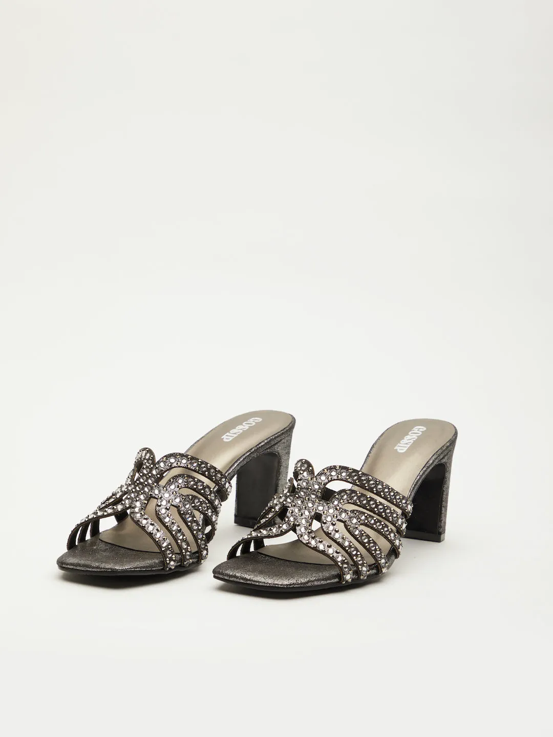 DIAMOND DROP HEELS
