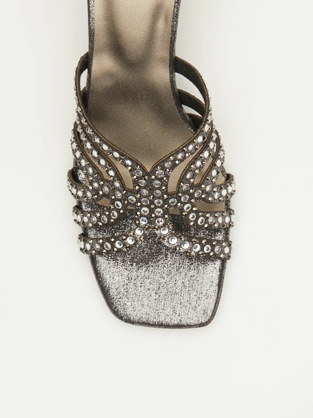DIAMOND DROP HEELS