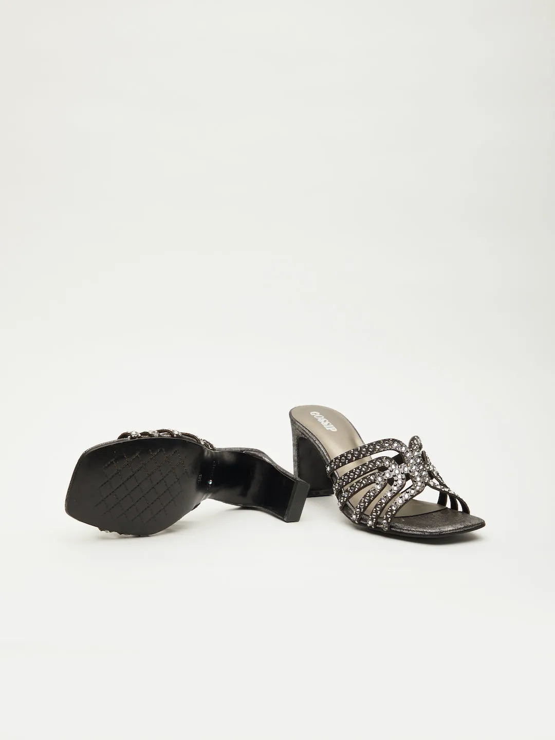 DIAMOND DROP HEELS