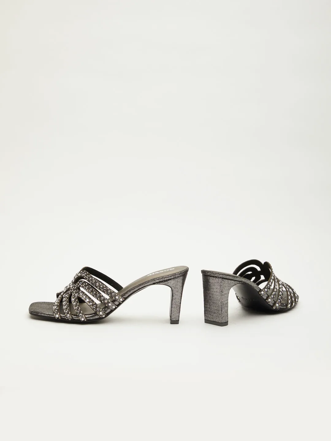 DIAMOND DROP HEELS