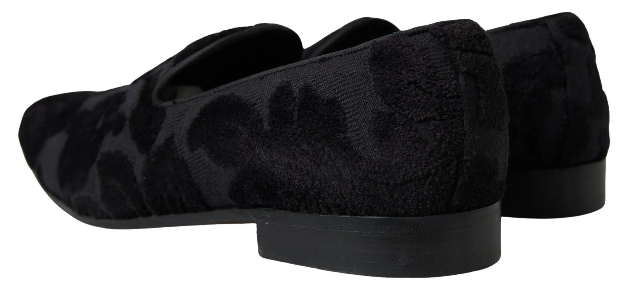 Dolce & Gabbana Exquisite Black Vintage Loafers for Herre