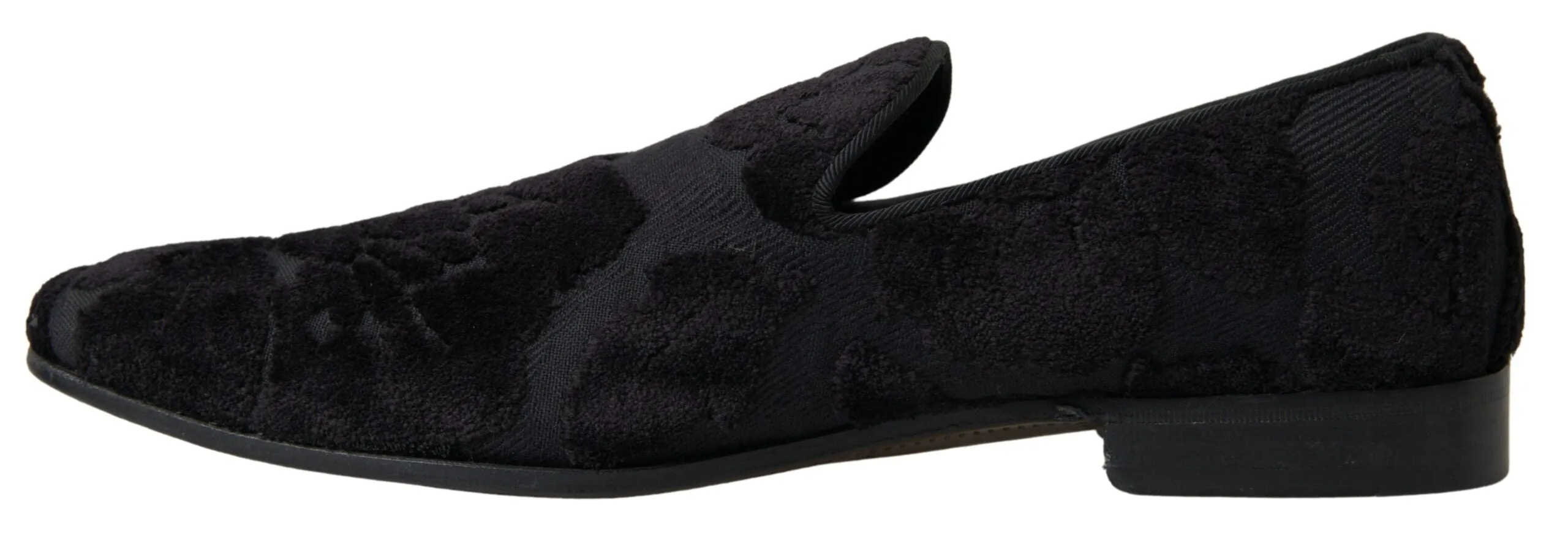 Dolce & Gabbana Exquisite Black Vintage Loafers for Herre