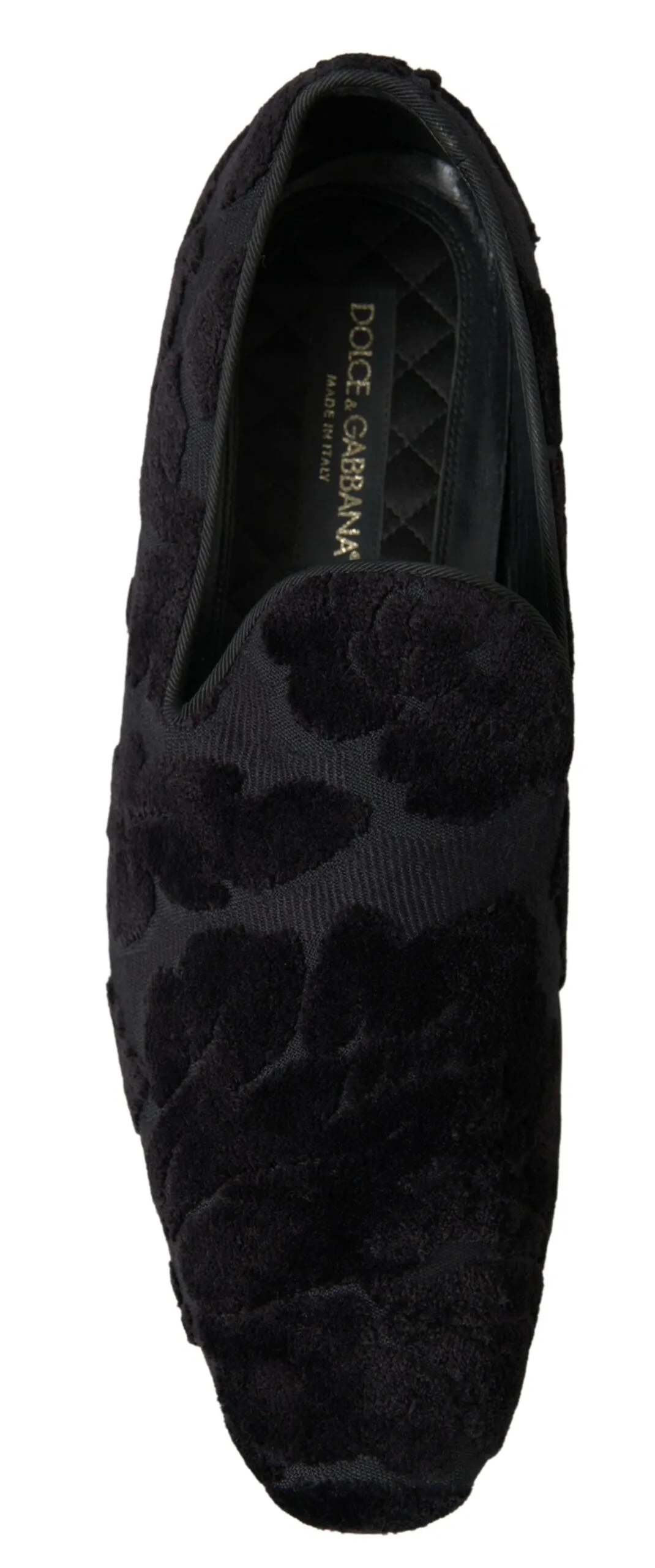 Dolce & Gabbana Exquisite Black Vintage Loafers for Herre