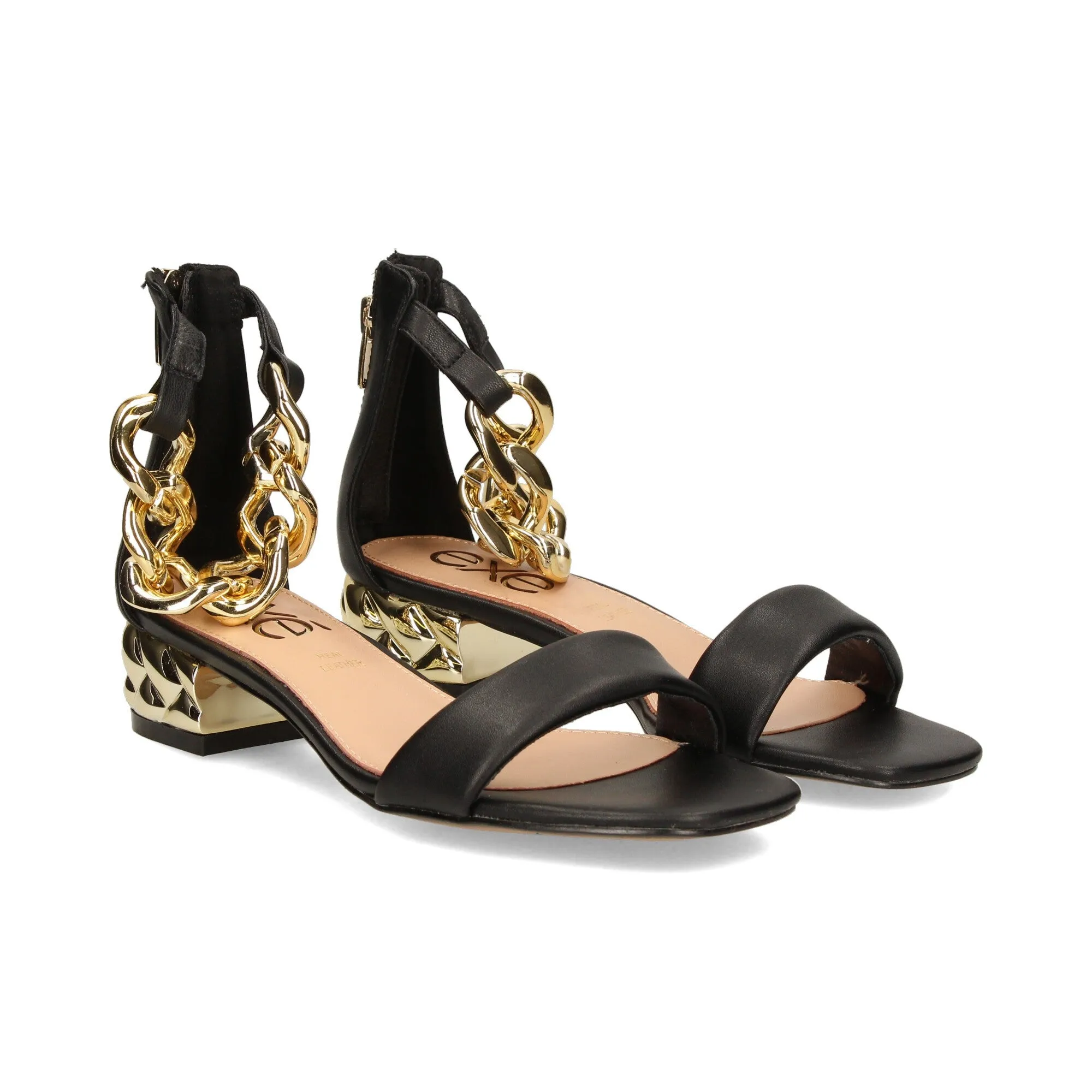 EXE KATY-386 LOW HEEL SANDAL