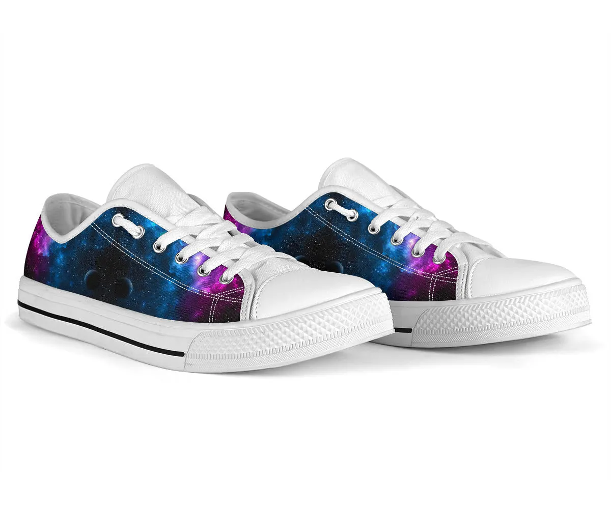 Galaxy Stars Women's Low Top Sneakers