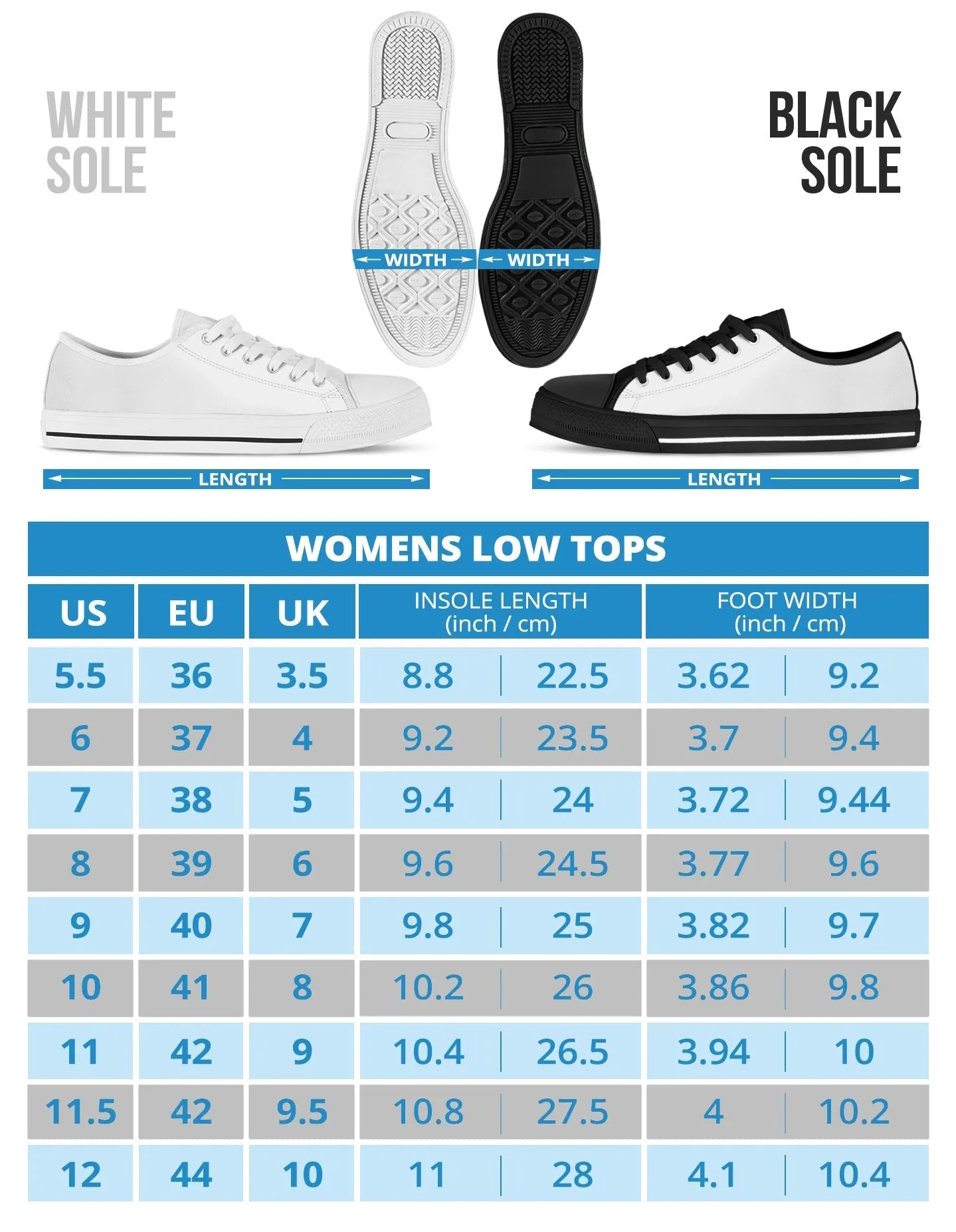 Galaxy Stars Women's Low Top Sneakers