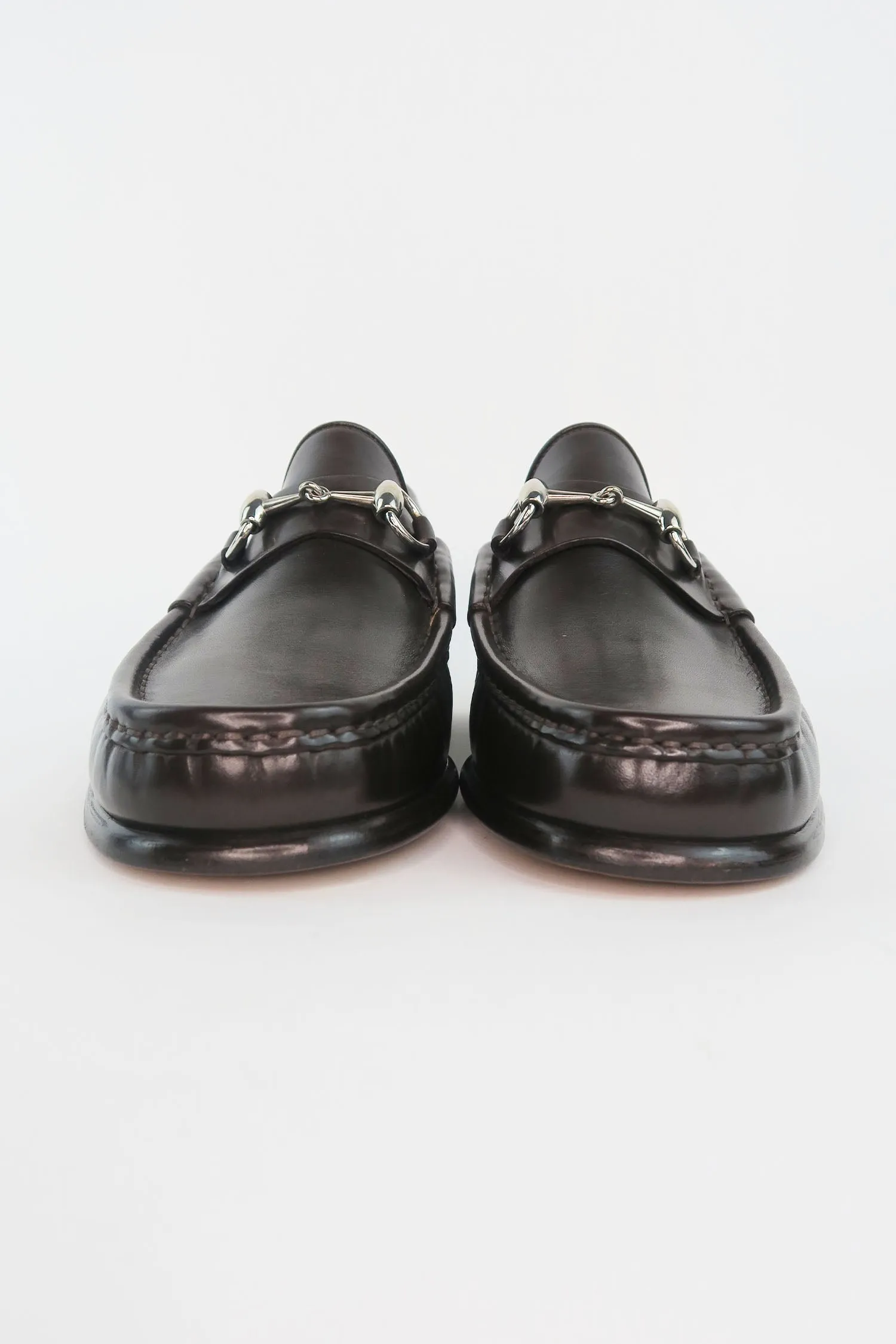 Gucci Horsebit Accent Loafers sz 8
