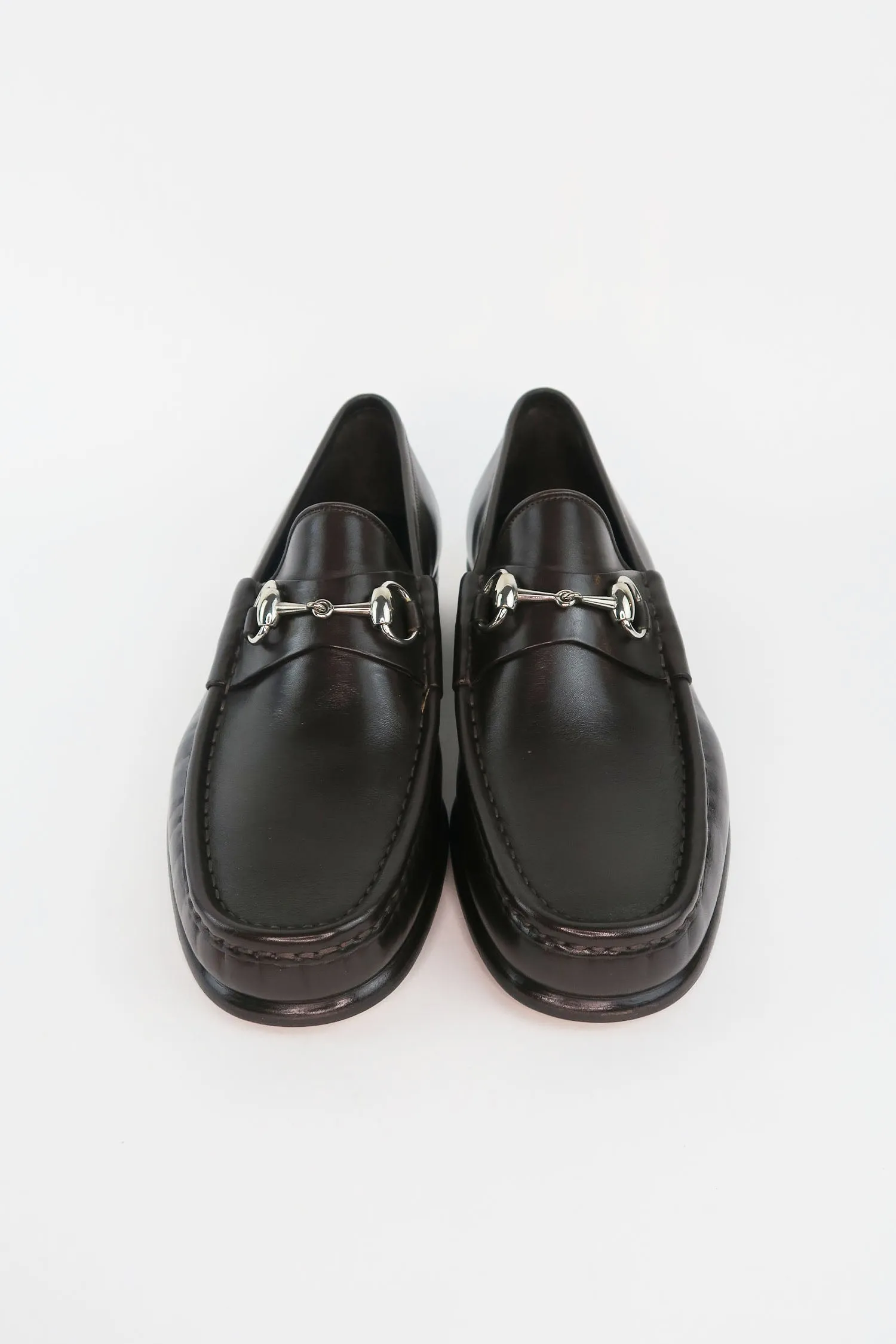 Gucci Horsebit Accent Loafers sz 8