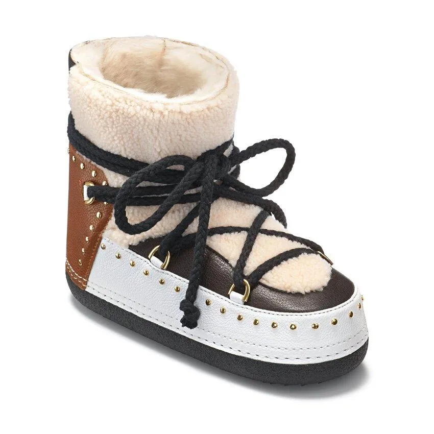 Inuikii Curly Rock Sneaker Boot- Cream