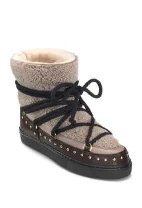 Inuikii Curly Rock Sneaker Boot - Taupe