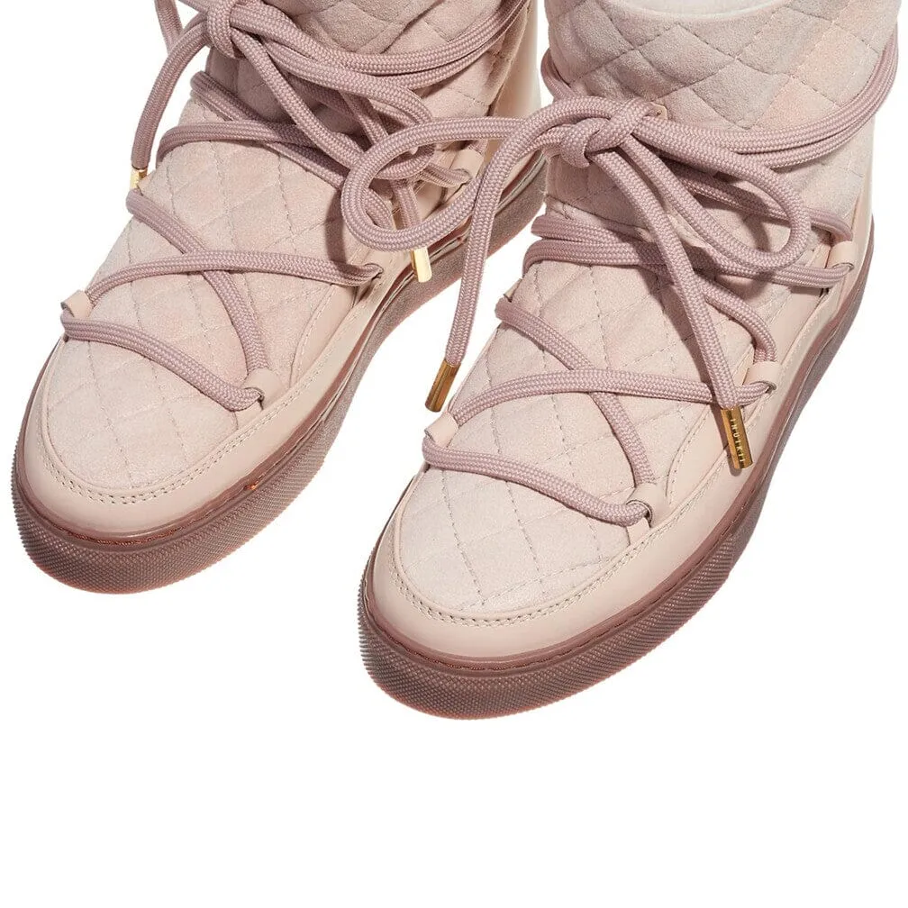 Inuikii Quilted Classic Sneaker Boot - Cream