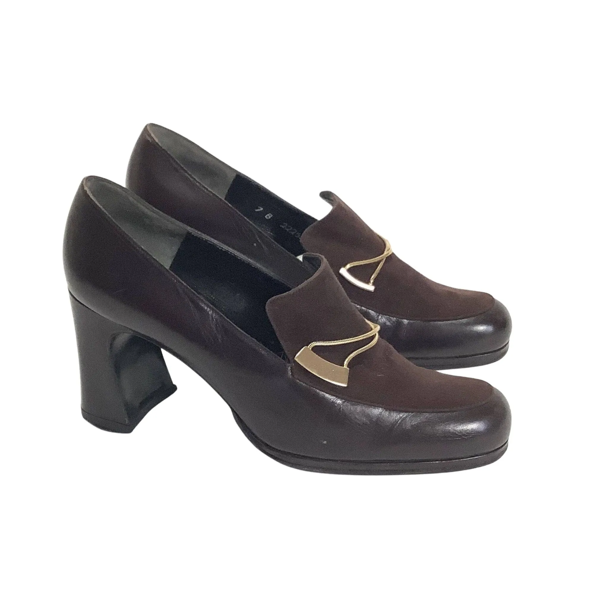 Lagerfeld Heeled Loafers