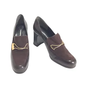 Lagerfeld Heeled Loafers