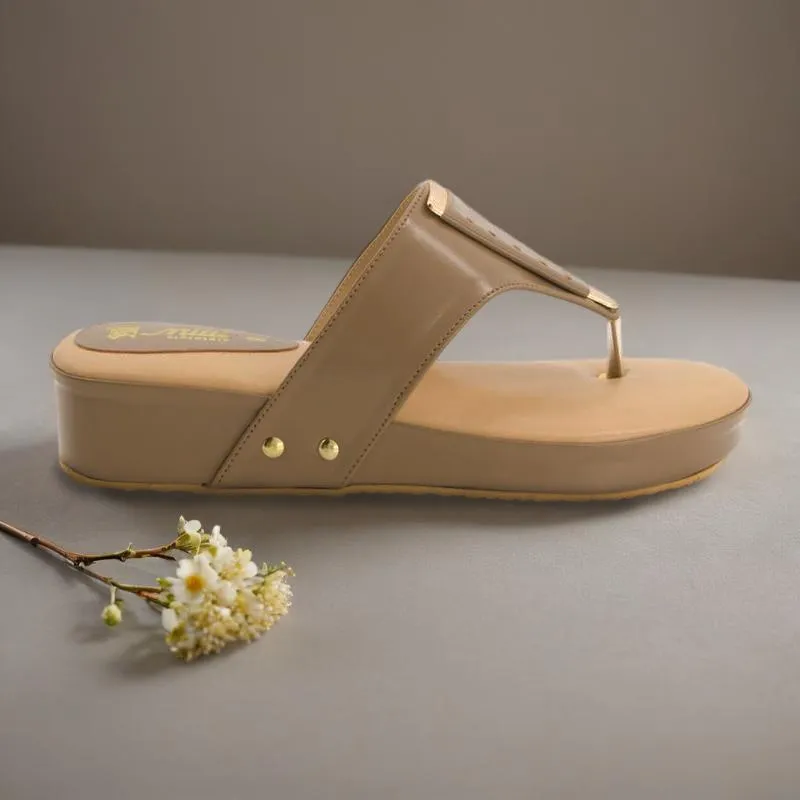 Light Brown Formal Women Slippers