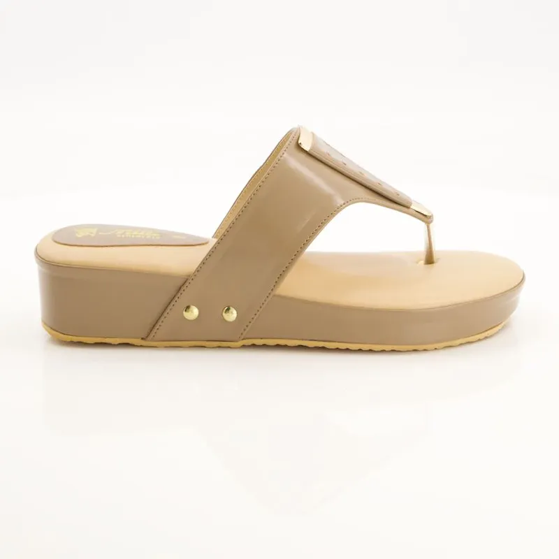 Light Brown Formal Women Slippers