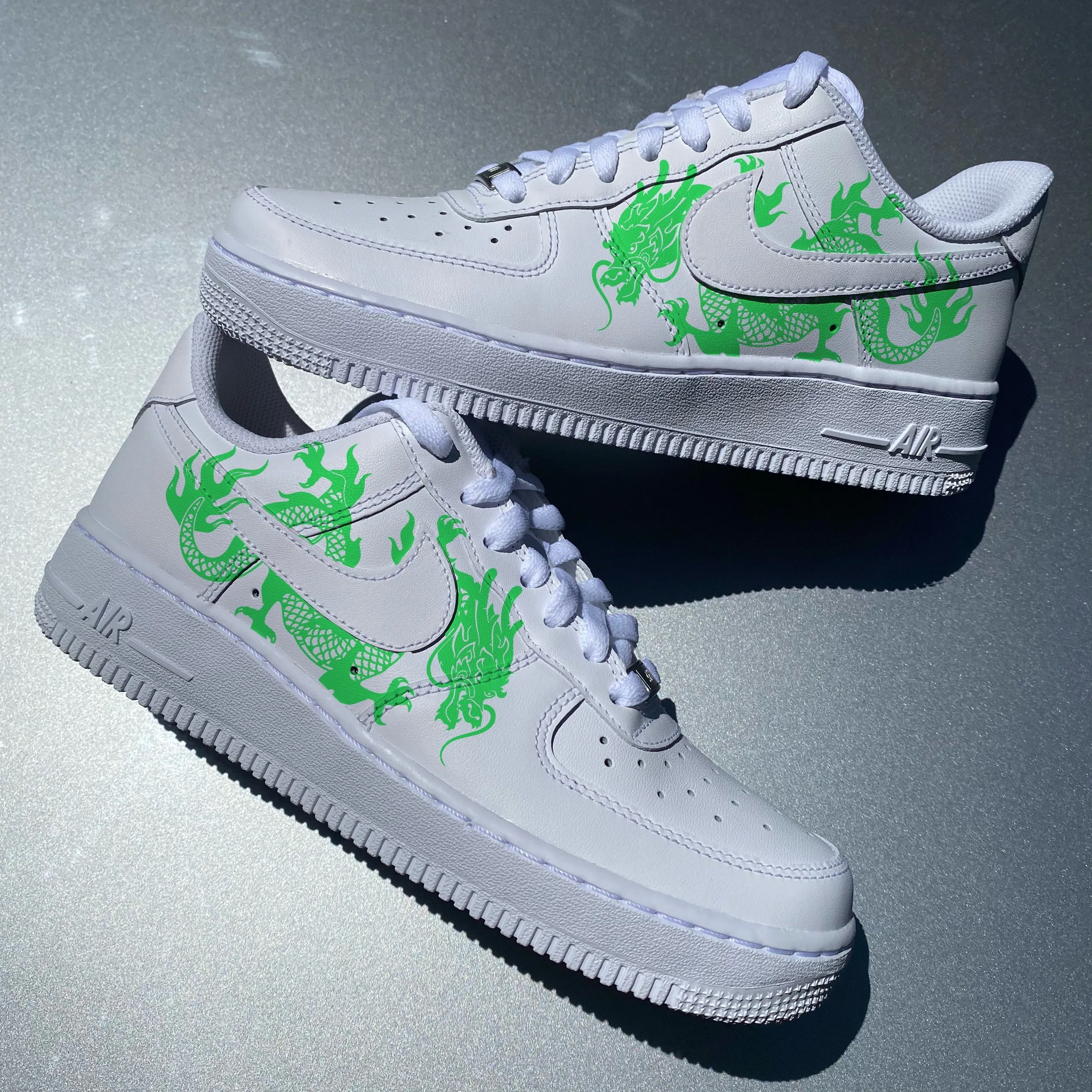 Lime Green Dragon AF1