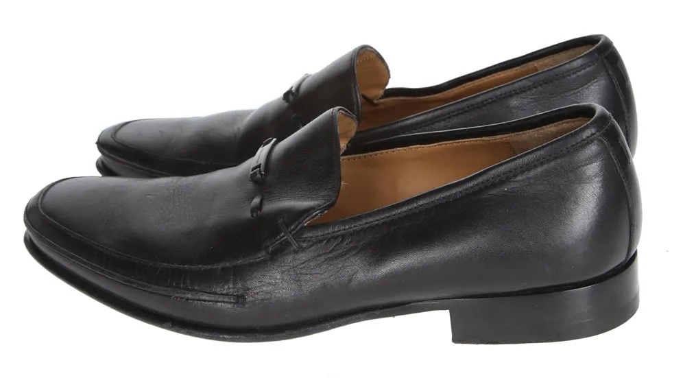 Louis Vuitton Black Leather Loafers - UK 5.5