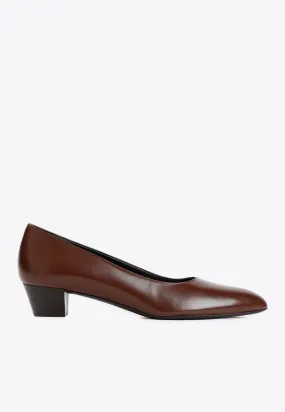 Luisa 35 Leather Pumps