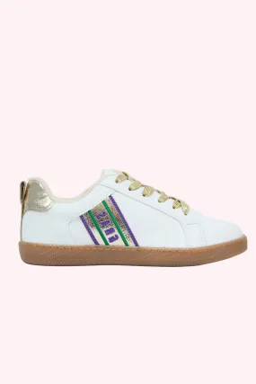 Maker's: Billie Mardi Gras Sneakers - Gold