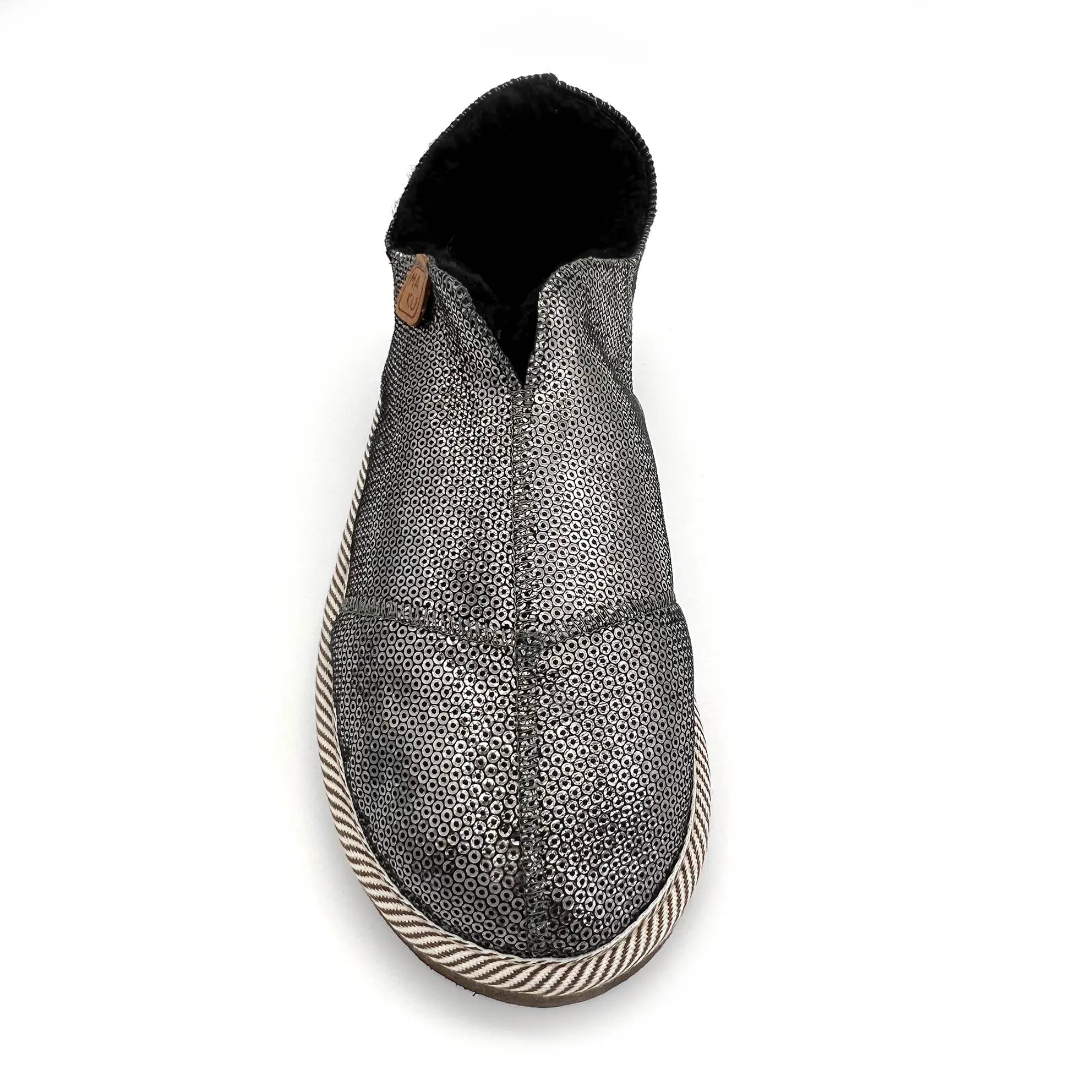 MERDANA SEQUIN BLACK / Limited edition slippers